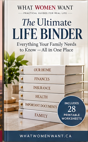 The Ultimate Life Binder – Get Your Household Organized